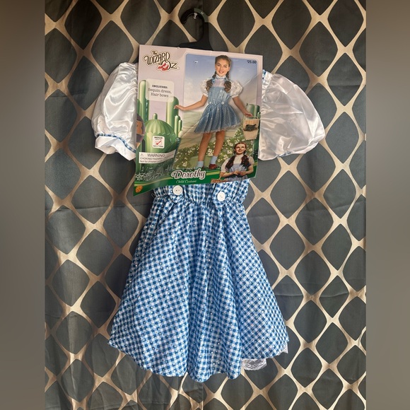 Dorothy Wizard of Oz medium 8/10 kids Halloween costume brand new - Picture 1 of 4